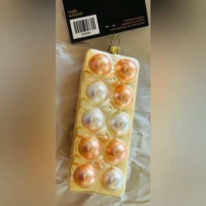 Christmas Ornament Dozen Eggs Robert Stanley